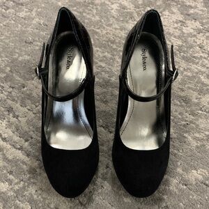 Black Mary Jane Heels
